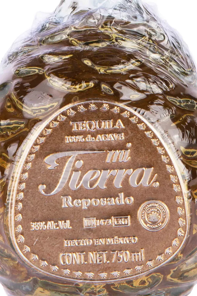 Этикетка Mi Tierra Reposado 0.75 л