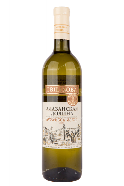 Вино Tbilisoba Alazani Valley White 0.75 л