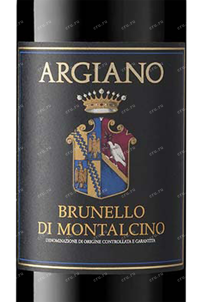 Этикетка Argiano Brunello Di Montalcino 2014 0.75 л
