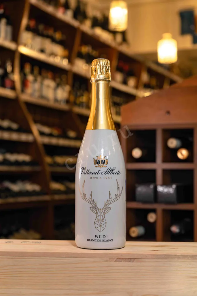 В магазине Крю Профи Vitteaut-Alberti Cuvee Wild Blanc de Blancs 2020 0.75 л