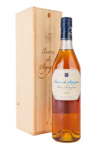 Арманьяк Baron de Sigognac wooden box 2003 0.7 л