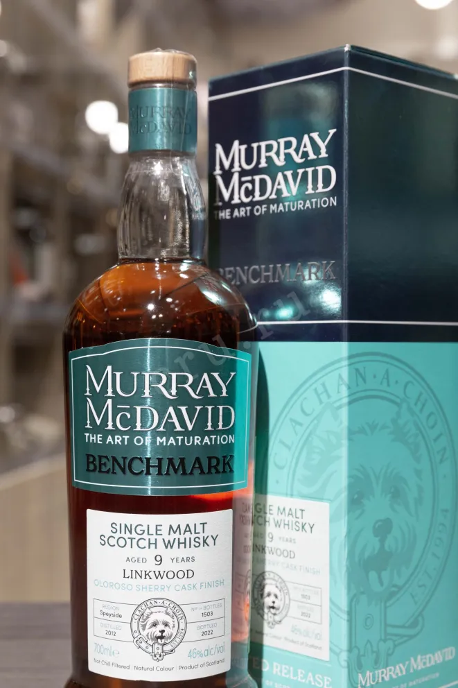В магазине Крю Профи Murray McDavid Benchmark Linkwood 9 Years Old gift box 0.7 л