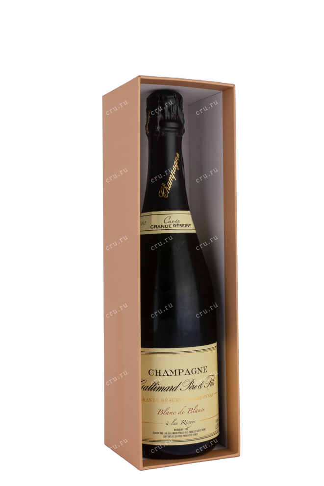 В подарочной коробке Gallimard Cuvee Reserve Chardonnay 2019 0.75 л