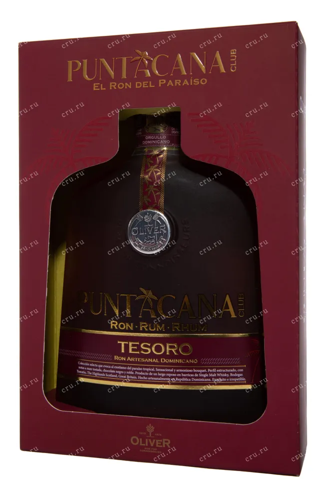 В подарочной коробке Puntacana Oliver Tesero in gift box 0.7 л