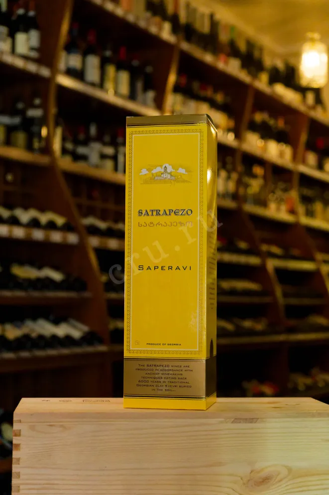 В магазине Крю Профи Satrapezo Saperavi in gift box 2019 1.5 л