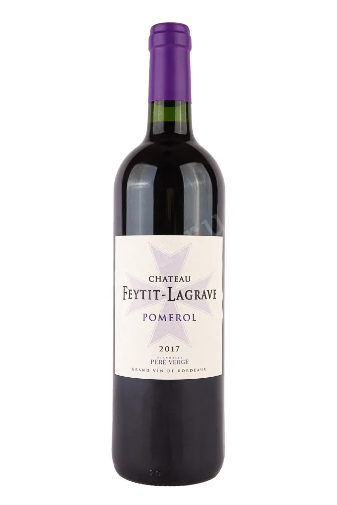 Вино Chateau Feytit Lagrave Pomerol 2017 0.75 л