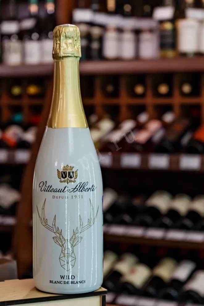 В магазине Крю Профи Vitteaut-Alberti Cuvee Wild Blanc de Blancs 2020 0.75 л