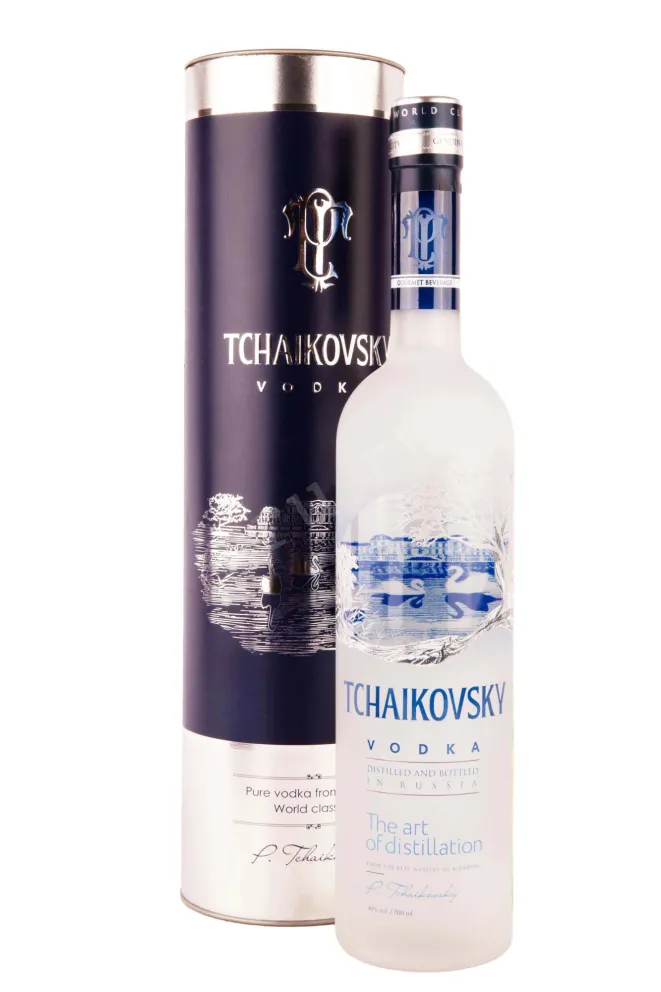 Водка Чайковский в тубе  0.7 л