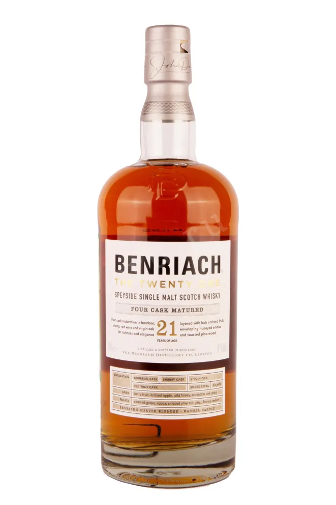 Бутылка Benriach 21 years in giftbox 0.7 л