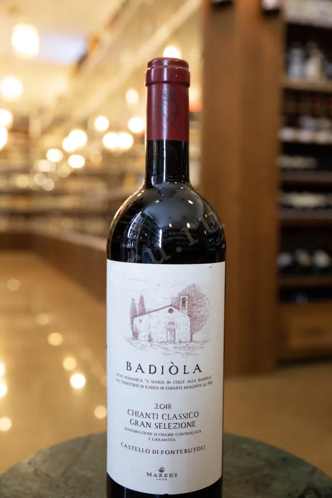 В магазине Крю Профи Chianti Classico Gran Selezione Castello Fonterutoli Badiola 2018 0.75 л