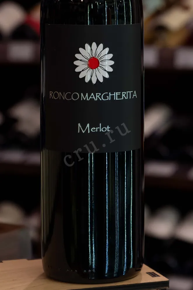 В магазине Крю Профи Ronco Margherita Merlot DOC 2023 0.75 л