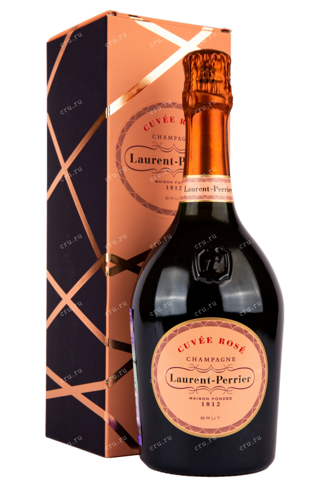 Шампанское Laurent-Perrier Cuvee Rose Brut gift box  0.75 л