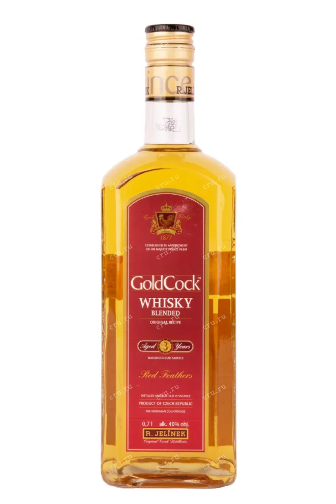 Виски Gold Cock 3 years  0.7 л
