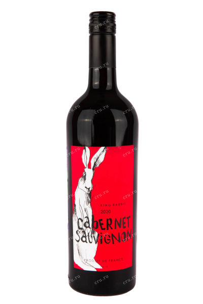 Вино King Rabbit Cabernet Sauvignon Pays D'Oc IGP 2020 0.75 л
