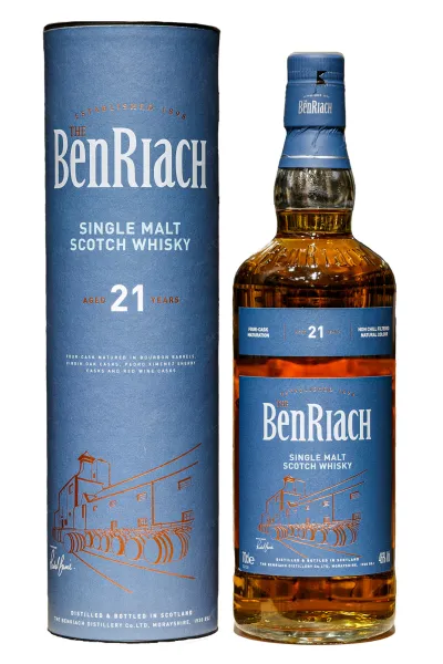 Виски Benriach 21 years  0.7 л