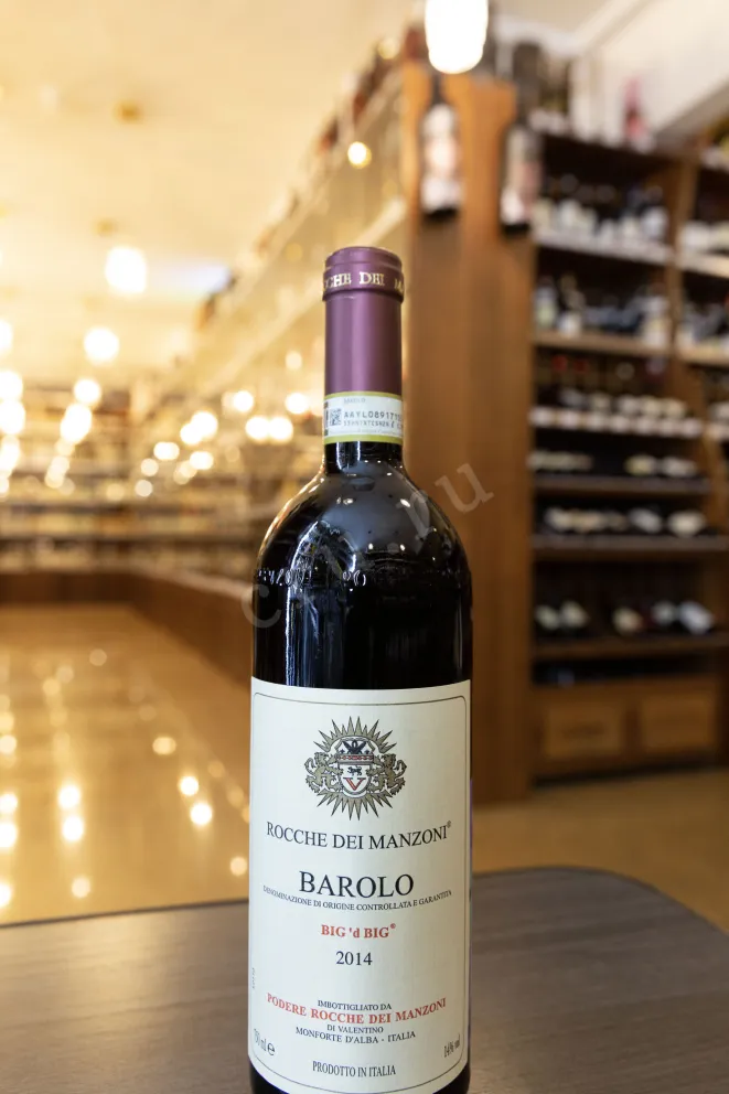 В магазине Крю Профи Rocche Dei Manzoni Barolo Big 'd Big DOCG 2014 0.75 л