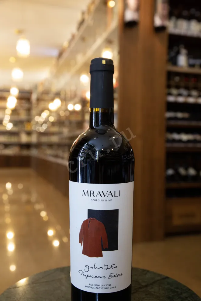 В магазине Крю Профи Mravali Pirosmani Batono red Semi-Dry 2023 0.75 л