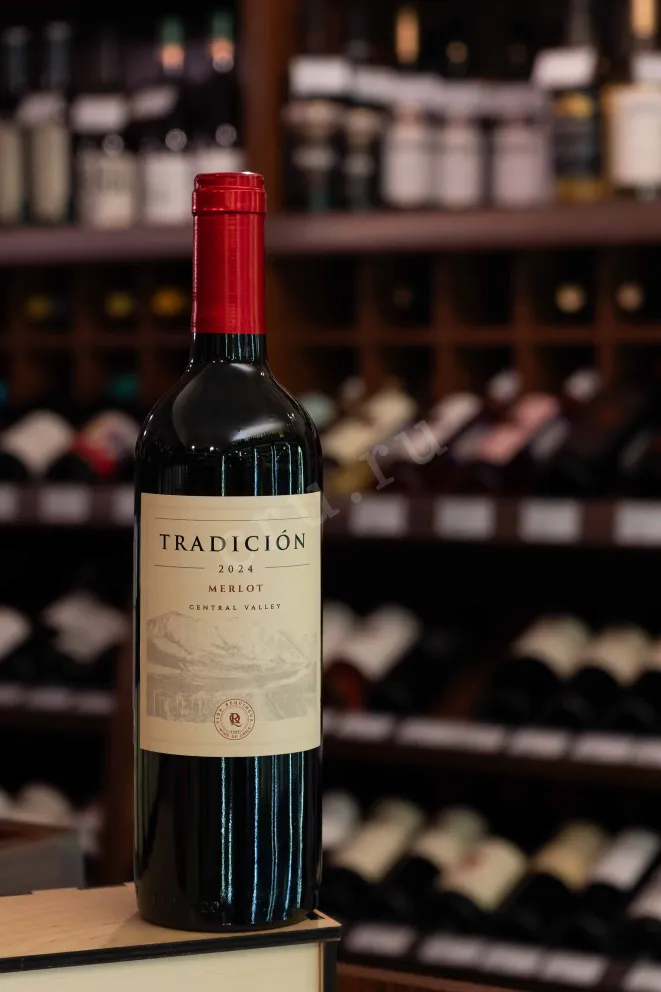 В магазине Крю Профи Tradicion Merlot 2024 0.75 л