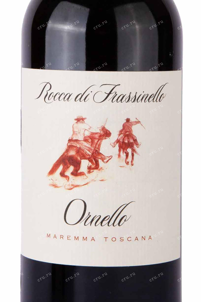 Этикетка Rocca di Frassinello Ornello Maremma Toscana 2018 0.75 л