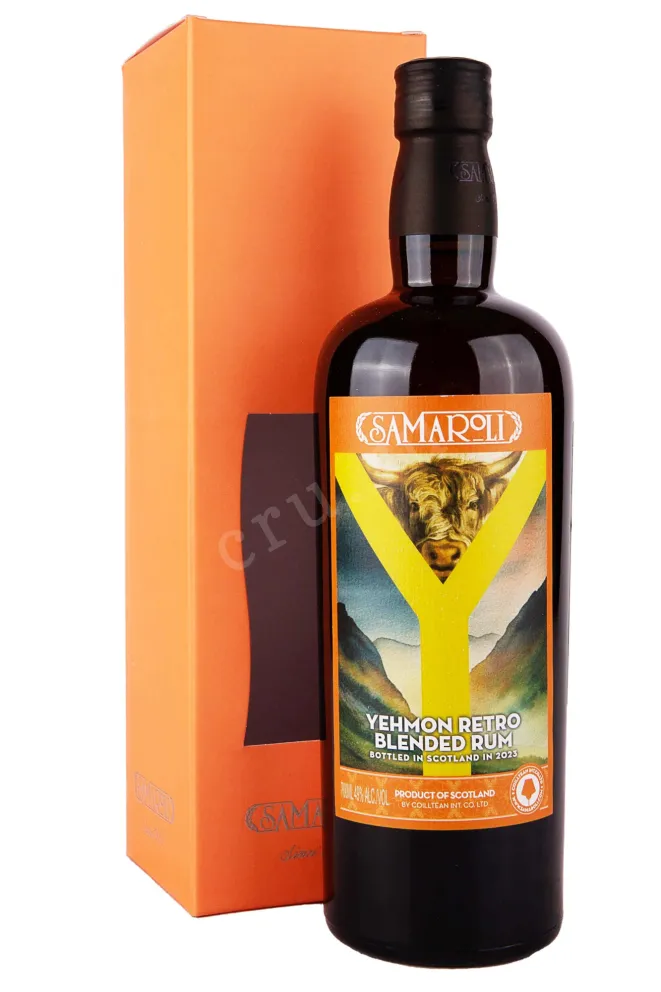 Ром Samaroli Yehmon Retro with gift box  0.7 л