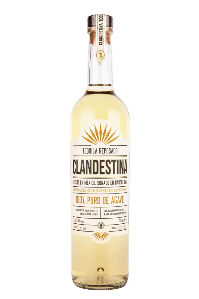 Текила Clandestina Reposado  0.7 л