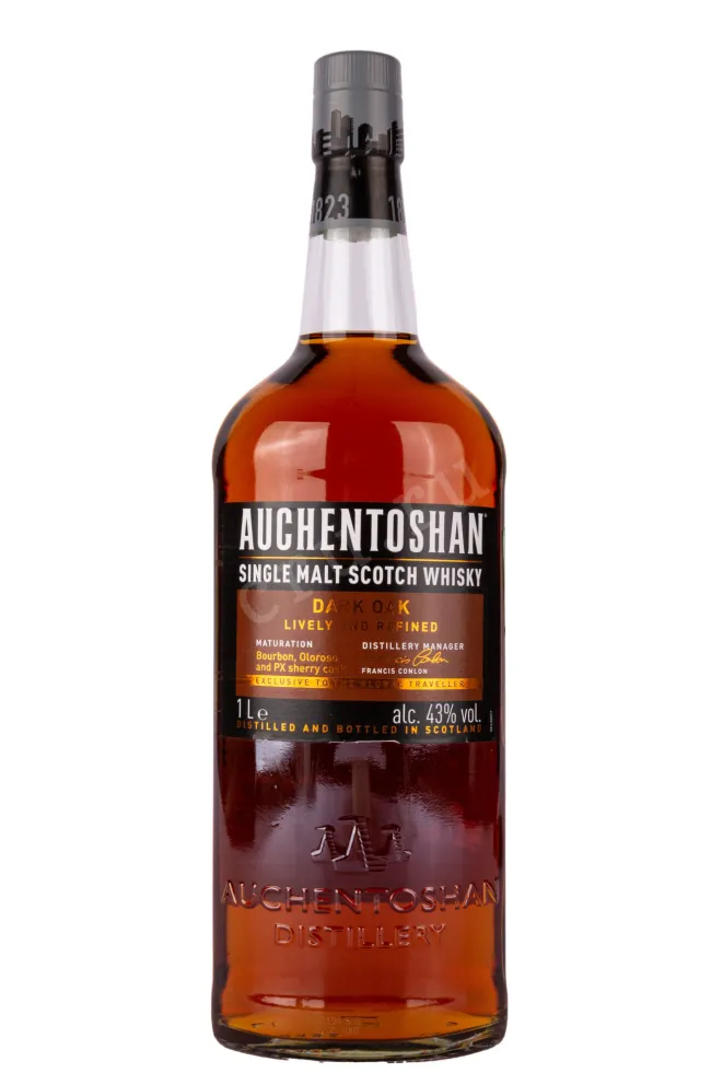 Виски Auchentoshan Dark Oak  1 л