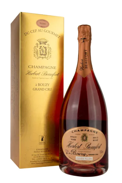 Шампанское Herbert Beaufort Cuvee Yllen 2020 1.5 л