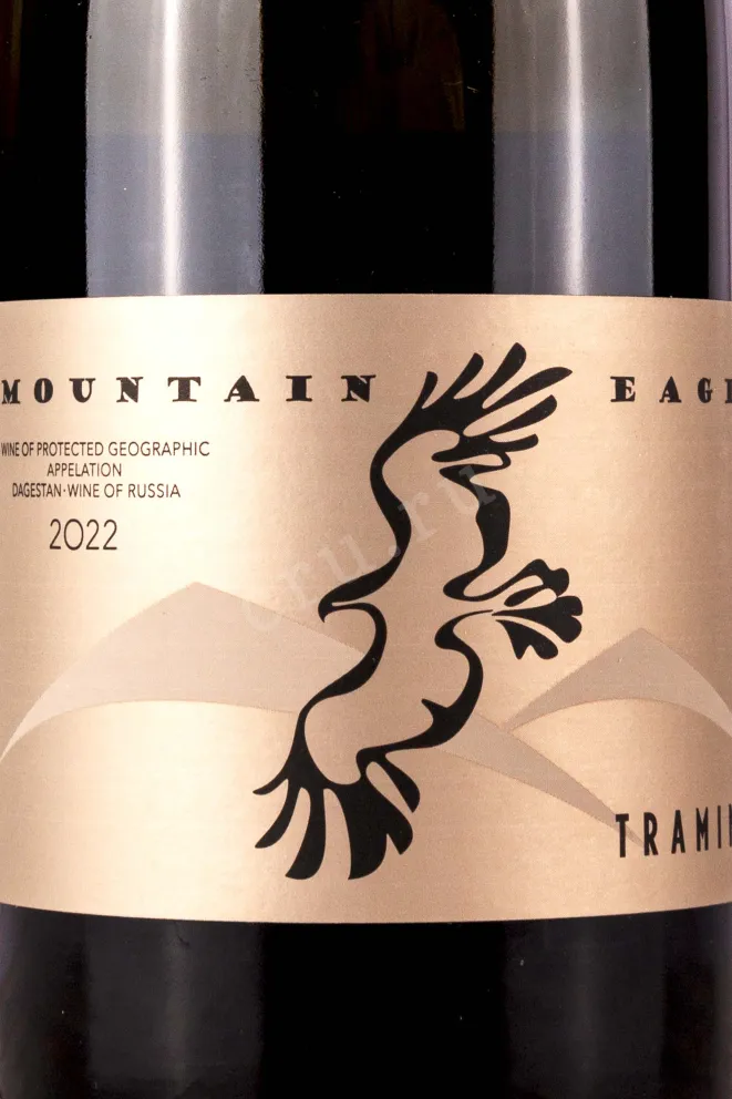 Этикетка Mountain Eagle Traminer 2022 0.75 л