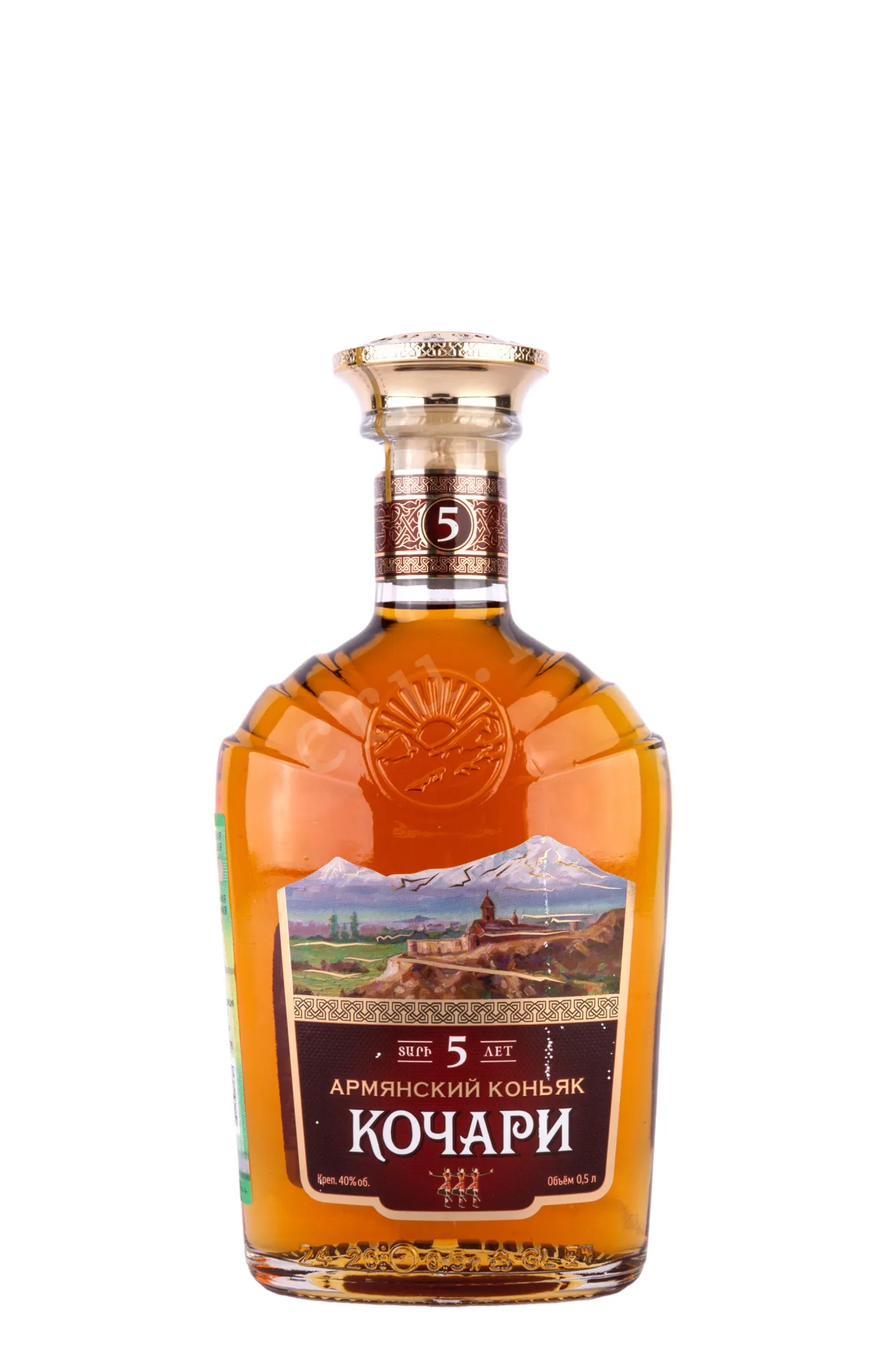 Фото — Коньяк Кочари 5 летний  0.5 л