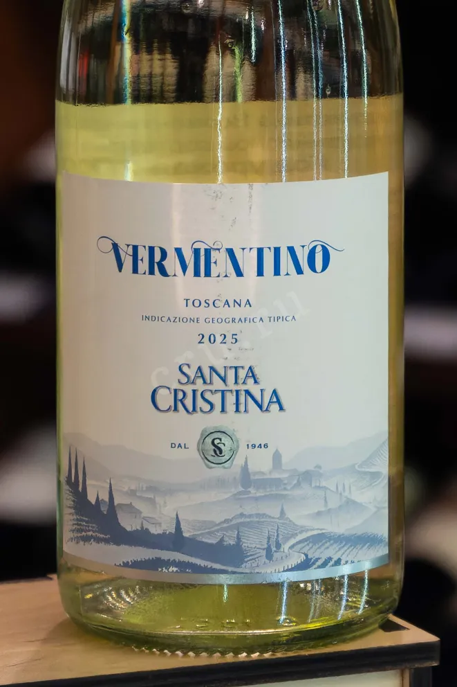 В магазине Крю Профи Santa Cristina Vermentino Toscana IGT 2025 0.75 л