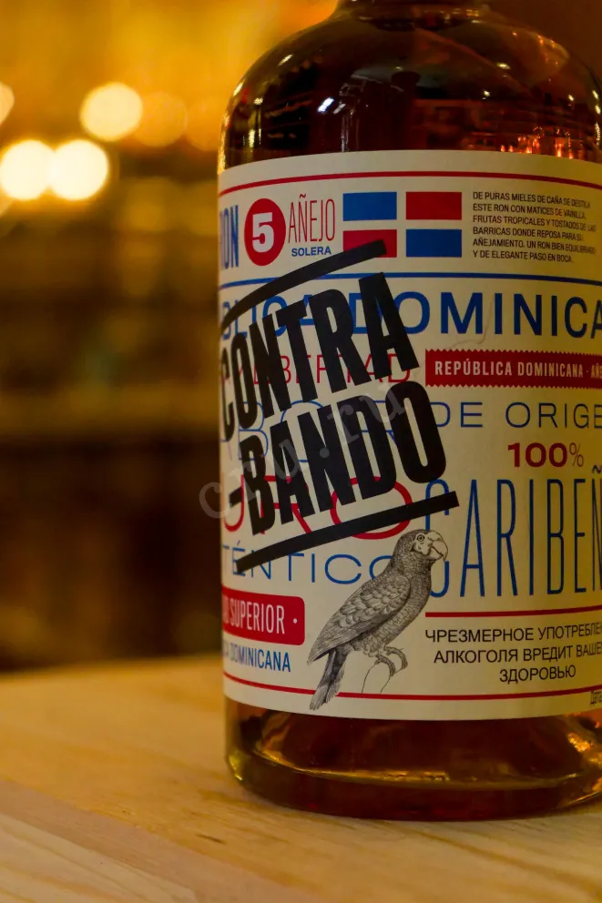 В магазине Крю Профи Contrabando Anejo 5 years gift box with glass 0.7 л
