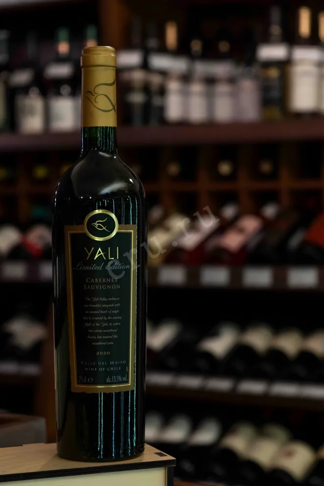 В магазине Крю Профи Yali Limited Edition Cabernet Sauvignon 2020 0.75 л