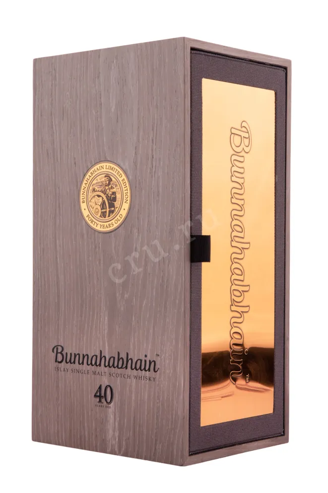 Деревянная коробка Bunnahabhain Limited Edition Aged 40 years 0.7 л