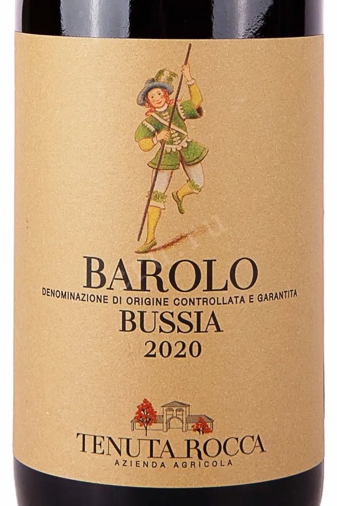Этикетка Tenuta Rocca Barolo Bussia  2020 0.75 л