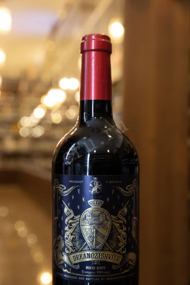 В магазине Крю Профи Dekanozishvili Saperavi 2017 0.75 л