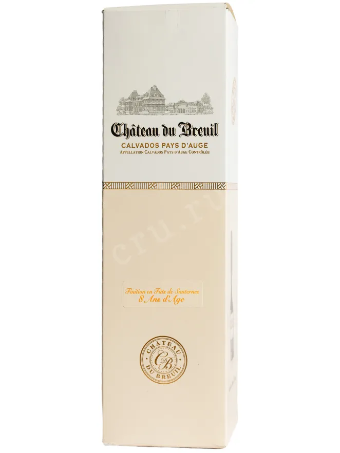 Подарочная коробка Chateau du Breuil Finition en Futs de Sauternes 8 Ans d'Age in gift box 0.7 л