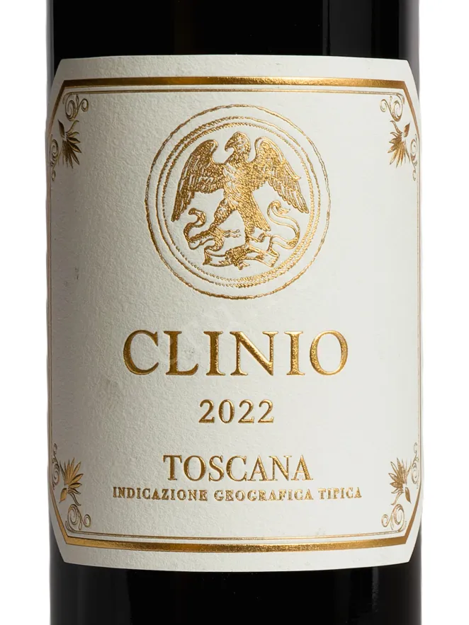 Этикетка Clinio Toscana IGT 2022 0.75 л
