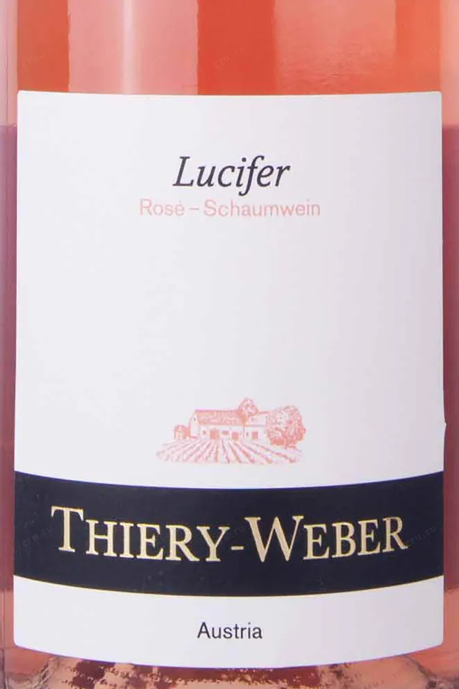 Этикетка Lucifer Rose 2021 0.75 л