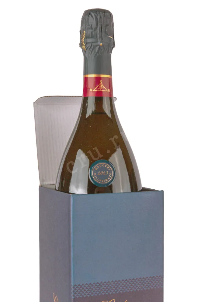 В подарочной коробке Ruggeri Cartizze Brut in gift box 2023 0.75 л