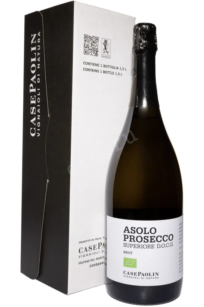 Игристое вино Case Paolin Asolo Prosecco Superiore Brut 2023 1.5 л