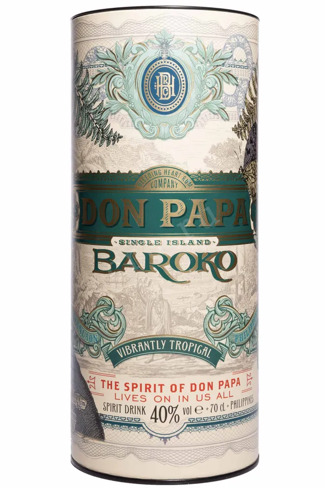 Туба Don Papa Baroko in tube 0.7 л