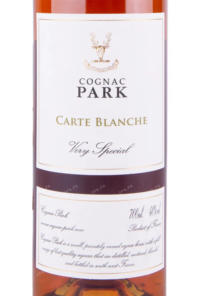 Коньяк Park VS Carte Blanche  0.7 л