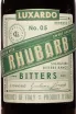 Этикетка Luxardo Aromatic Bitters Rhubarb 0.2 л