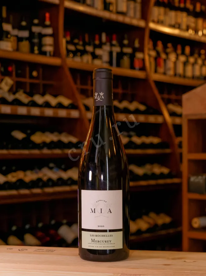 В магазине Крю Профи Domaine MIA Les Rochelles Mercurey 2020 0.75 л
