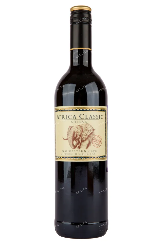 Вино Africa Classic Shiraz 2019 0.75 л