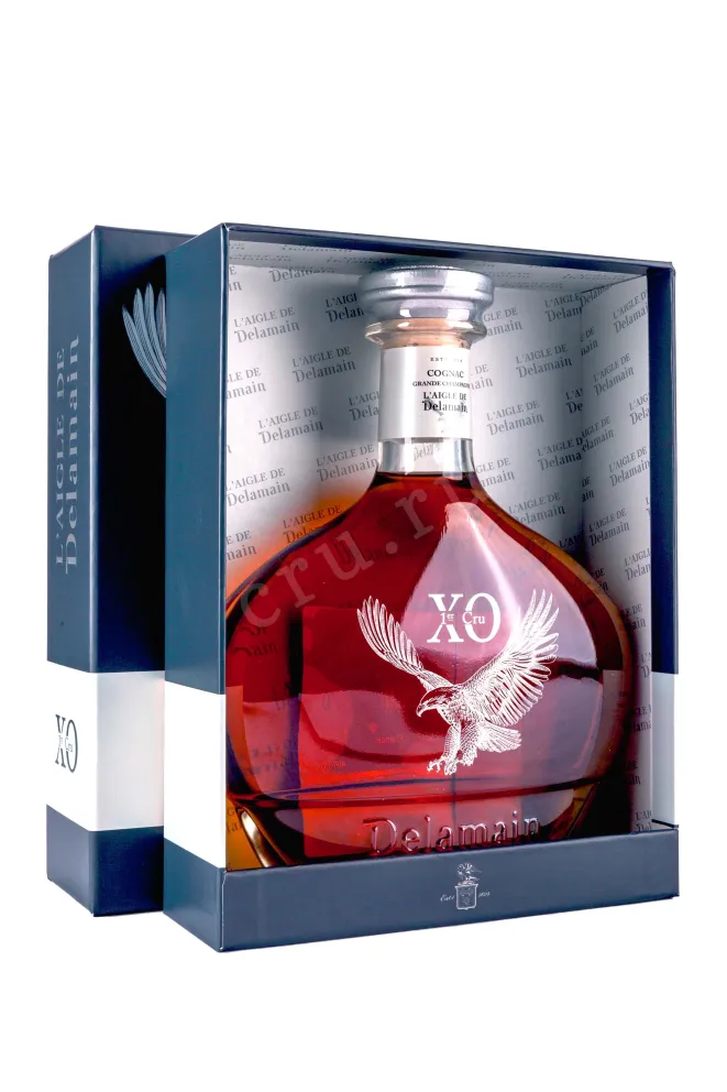 В подарочной коробке L Aigle de Delamain XO Premier Cru in gift box 0.7 л