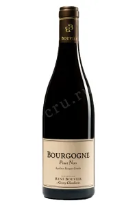 Вино Domaine Rene Bouvier Bourgogne Pinot Noir 2021 0.75 л