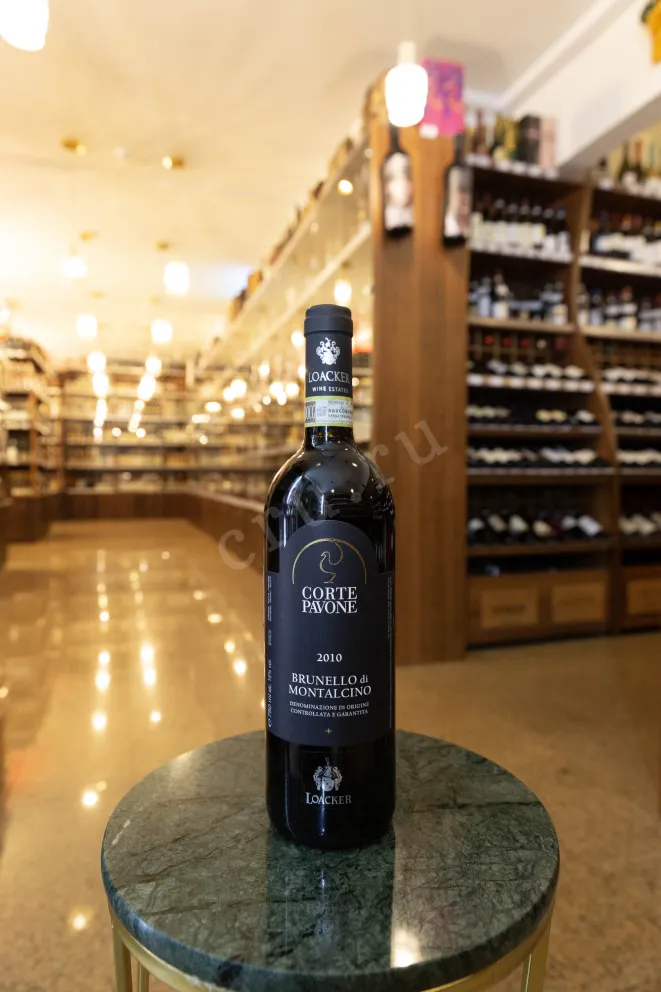 В магазине Крю Профи Corte Pavone Brunello di Montalcino 2010 0.75 л