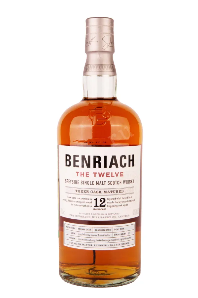Бутылка Benriach Sherry Wood 12 years gift box 0.7 л
