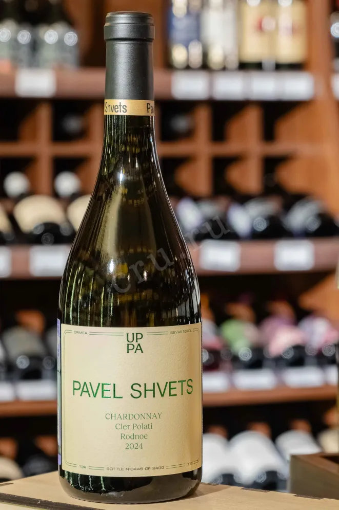 В магазине Крю Профи Pavel Shvets Chardonnay 2024 0.75 л